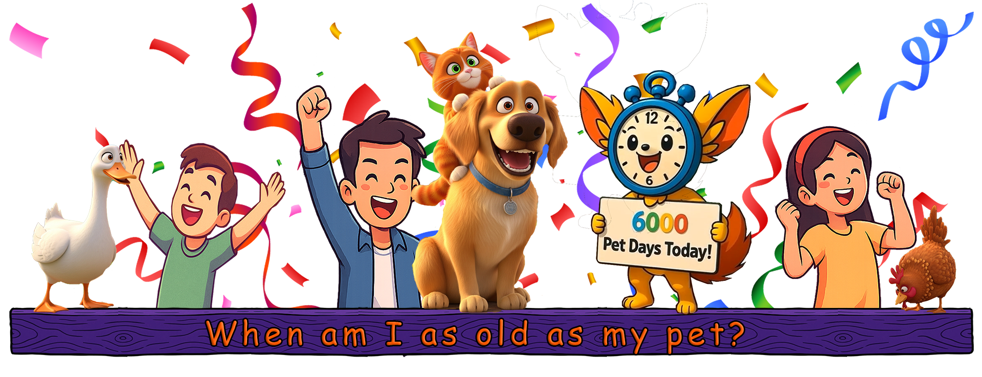 When You And Your Pet Are The Same Age